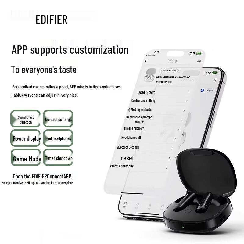 EDIFIER X2 EVO True Wireless Stereo Earbuds