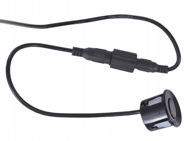 Parking Sensors with Buzzer and LED Display, Black, with Connector