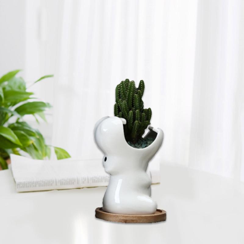 Sukulenty doniczka żywica silikonowa forma nadaje się do majsterkowania ogród betonowa doniczka obsadka do pióra rzemiosło wystrój domu