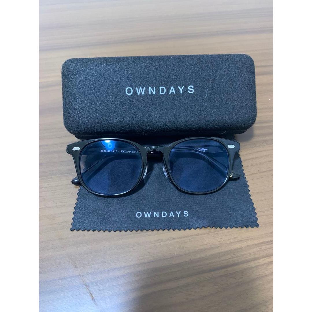 Used [Good Condition] OWNDAYS John Dillinger JD2043J Black