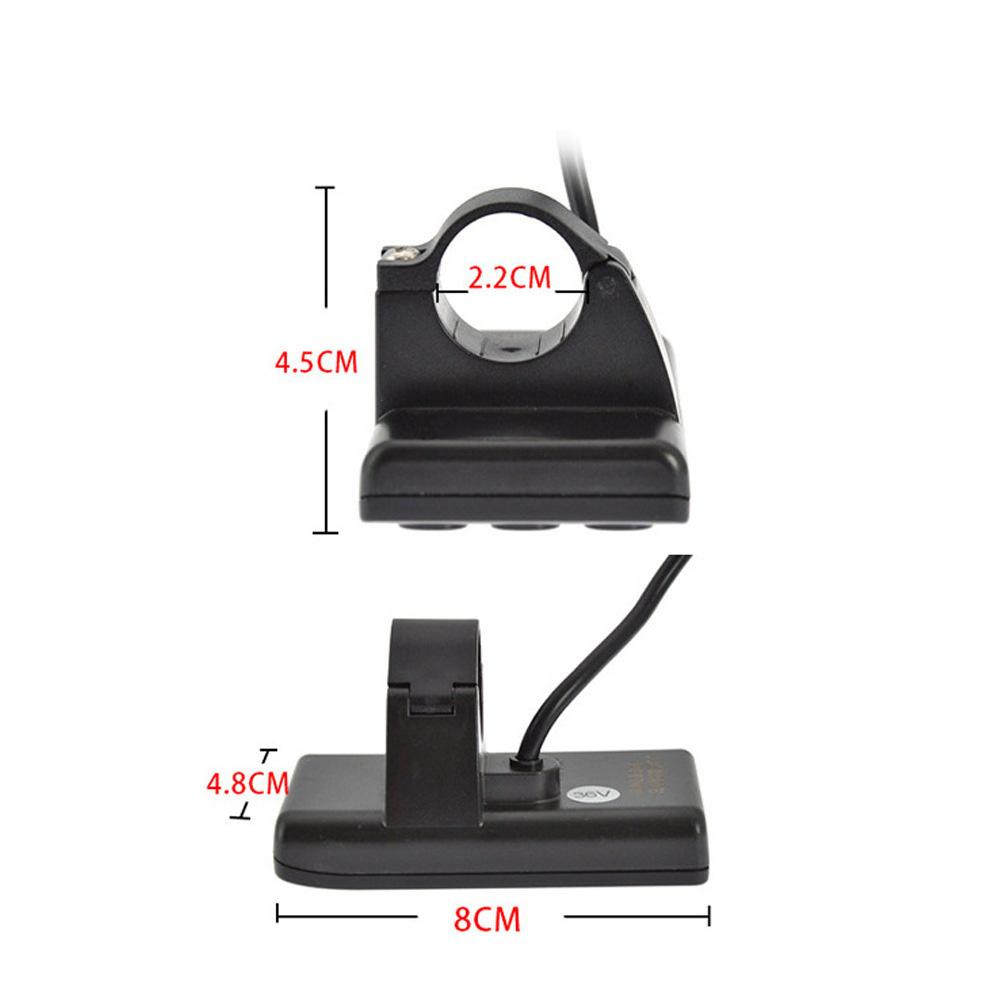 NY LCD-skjerm Hastighet Odo For E-sykkel E-sykkel Elsykkel 24V 36V 48V S866