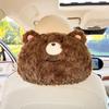 Animal Sun Visor Tissue Holder Support Neck Automobile Tissue Box Car Napkin Holder  Armrest Box