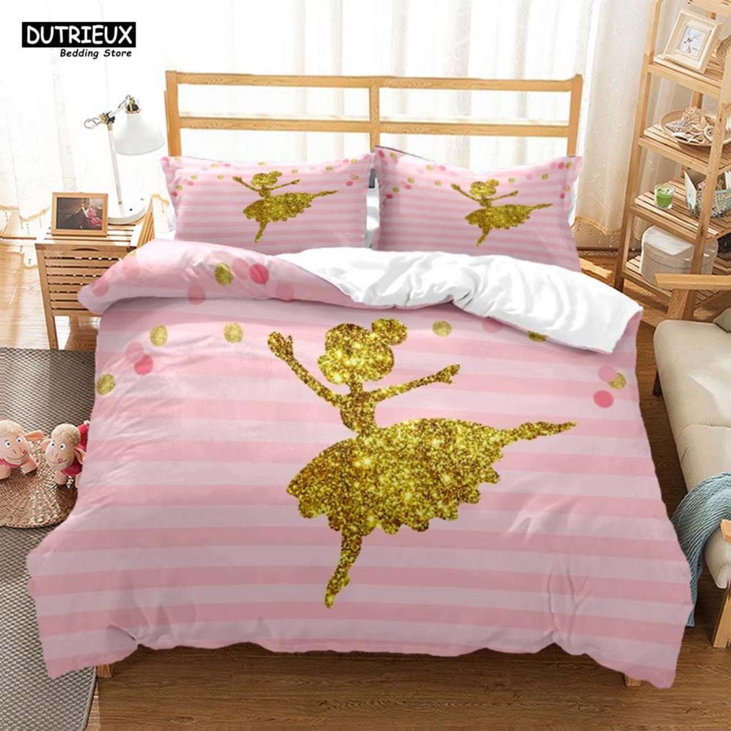 3D Bed set Beautiful Beach Bedding Bed Sets Modern Quilt Cover+pillowcases Winter California King Bedding Sets Jogo De Cama Bed