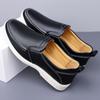 Men's High Quality Genuine Leather Loafers Handmade Men Shoes Moccasins Walking Men Flats Casual Male Work Shoes Homme Zapatos