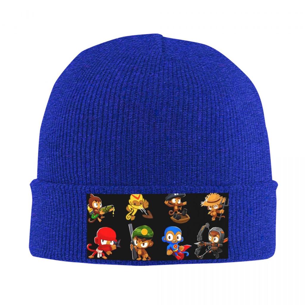 Bloons Td Warm Knitted Cap Winter Knit Bonnet Hat Skullies Beanies Hip Hop Caps for Unisex
