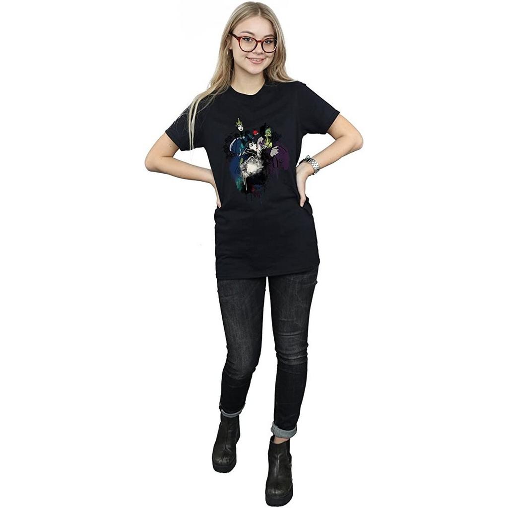 Disney Womens/Ladies Villains Cotton T-Shirt