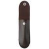 New Bottle Opener Leather Case Small Leather Bag Leather Wine Knife Set Wine Tool PU Bag(Black)