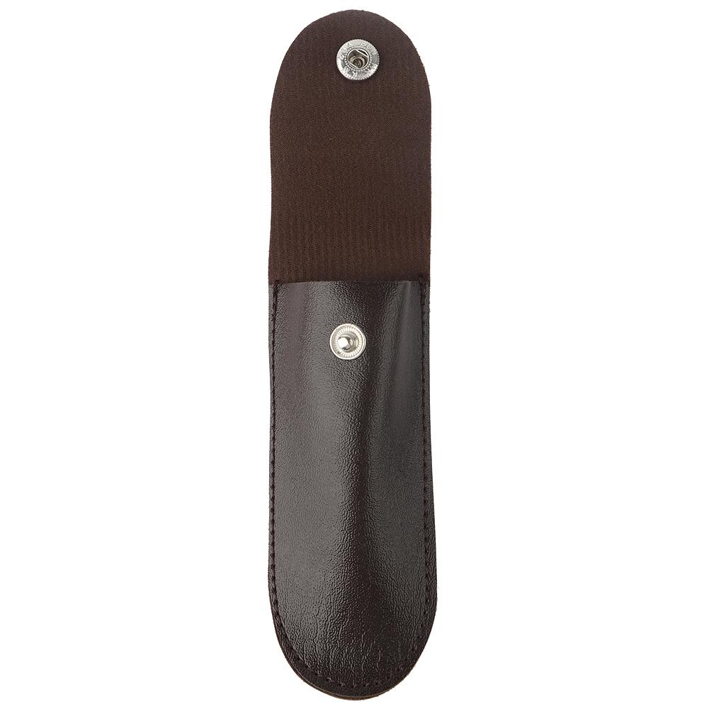 New Bottle Opener Leather Case Small Leather Bag Leather Wine Knife Set Wine Tool PU Bag(Black)