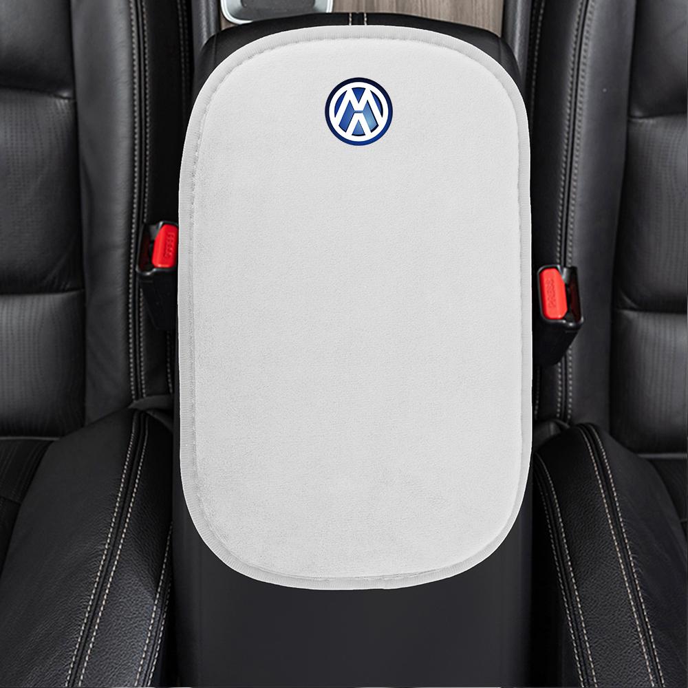 Car Center Console Armrest Pad Storage Bag Cover Accessories For Volkswagen GTI Golf Polo Passat VW CC Tiguan T-ROC Jetta TaigoKA8
