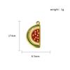 Stainless Steel Small Fresh Oil Drop Love Moon Pendant Plated 18K Jewelry Accessories Diy Pendant Necklace