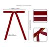 12pcs/set Vintage Christmas Tree Bows Christmas Gift Versatile Usage Velvet Bows Elegance Indoor Outdoor Decorations