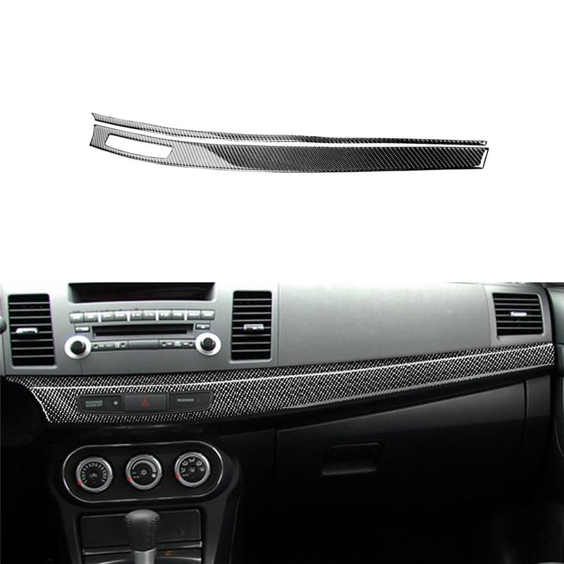 

Для Mitsubishi Lancer 2008-2015 Аксесуари для стайлінгу Декорація салону автомобіля Захист Наклейка з вуглецевого волокна