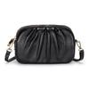 2026 Women's Genuine Leather Pleated Crossbody Bag – Versatile, Soft, Large Capacity, Fashionable Shoulder Bag