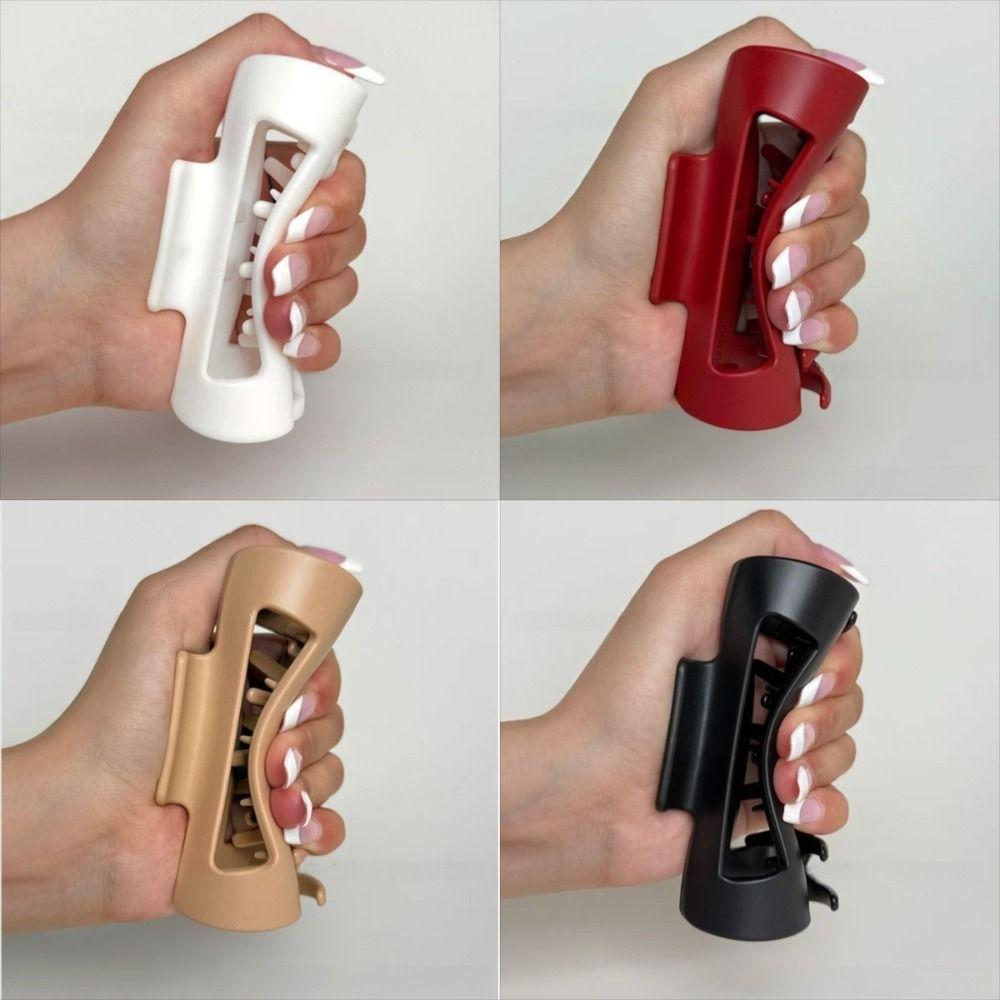 Flexible Ponytail Hairpins Comfortable Non-Slip Matte Barrettes Hair Clips for Thick or Fine Hair