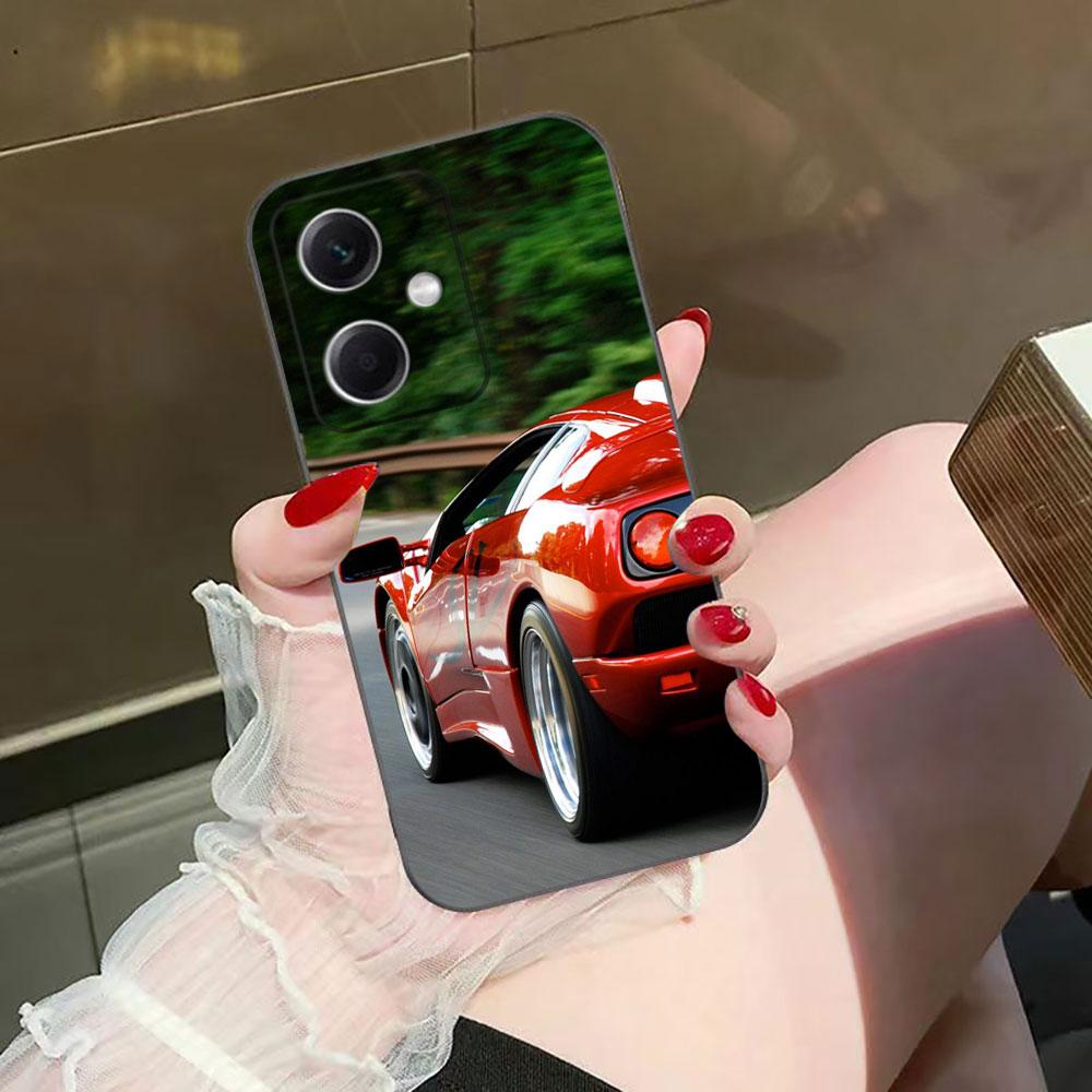 Luxury Sports Car Dream Phone Case For Redmi Note 15 14 13 12 12S 11 11T 11S 10 9T 9 Pro TPU Case Funda DIY Shell Capa Cover