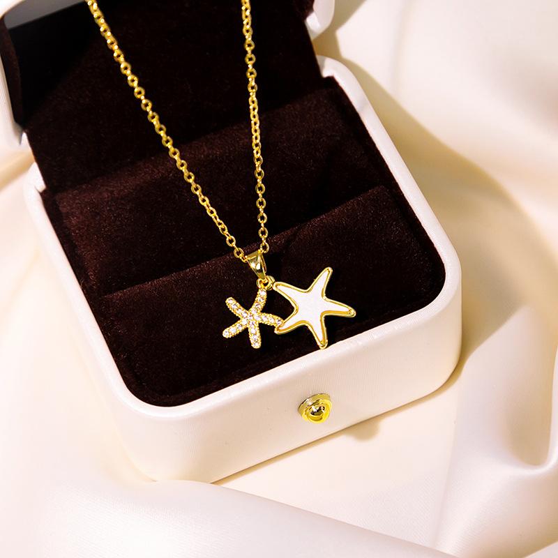 

Fashion Commuter Metal Wind Necklace Set, Light Luxury Geometric Retro Accessories Temperament High-End Pendant