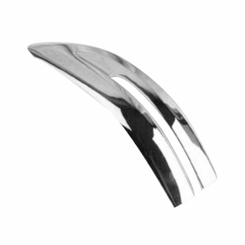 N60R-2Pcs Chrome Rearview Side Mirror Stripe Cover Trim For Honda CR-V CRV 2017-2019