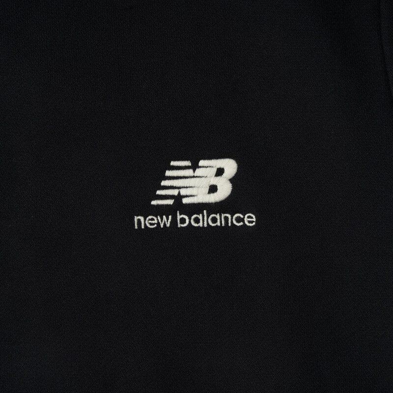 New Balance New Balance CNY Collection Sweatshirts Men's Black Crew Neck Moderate Regular AMT31571-BK