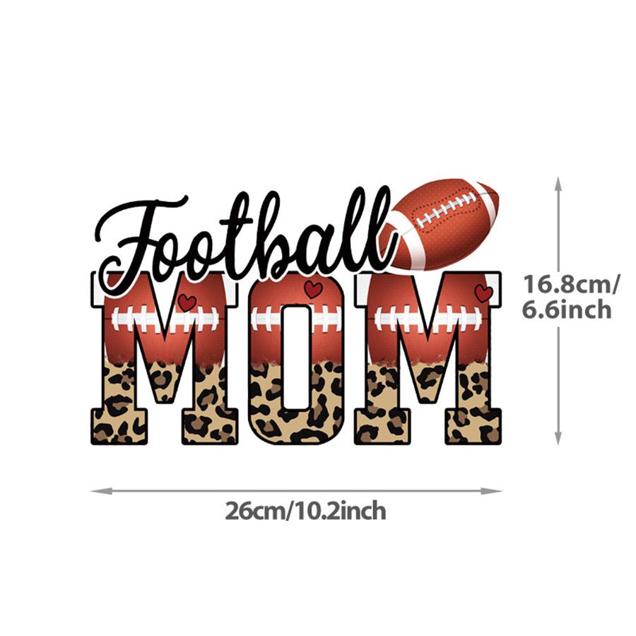 

Футбольная мама, железные нашивки, толстовки, наклейки на одежду, термопресс, аппликация, футболка Diy Parches Ropa, спортивная наклейка на одежду