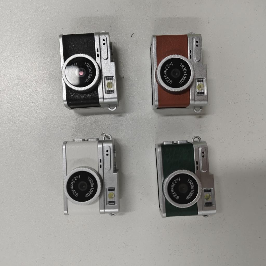 New S150 Super Mini Camera 0.96inch IPS Color Screen 1920x1080p Portable Pocket Cam Classic Design LED Fill Light Retro Small Camera Ornament