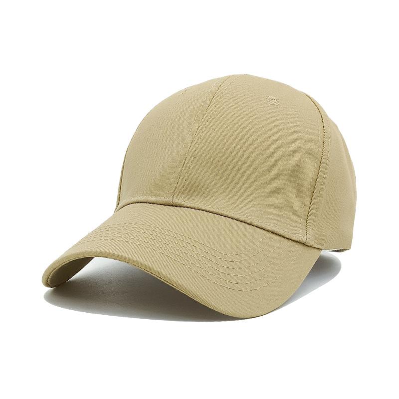 Big Head Baseball Cap Outdoor Face Showing Small Sun Hat Solid Color Light Board Baseball Cap