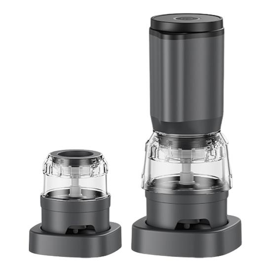 Electric Salt And Pepper Grinder Rechargeable Adjustable Spice Grinder Automatic Pepper Mill Kitchen Housewarming Gift