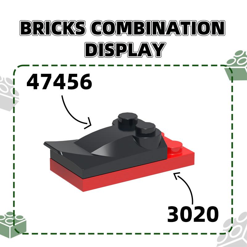 88Pcs/Lot 3020 2x4 Basic Construction Bricks Colorful Traditional Parts Works With featuring Brick DO IT YOURSELF Kids Toy Assembly Gift Idea Box