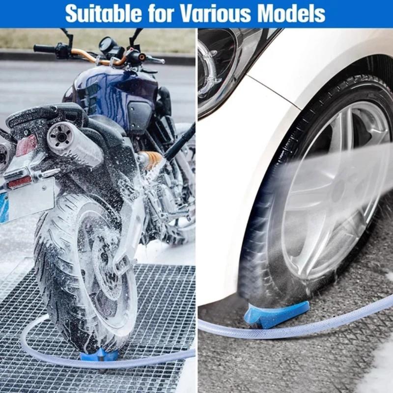 4Pcs Auto Accessory Car Detailing Tire Hose Guide Washing Tool Car Hose Guide Tire Hose Roller Avoid Snagging