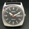 Seiko MONTRE VINTAGE AUTOMATIQUE 6309A JAPON HOMME CADRAN COULEUR NOIR a700549-5 R203-a700549