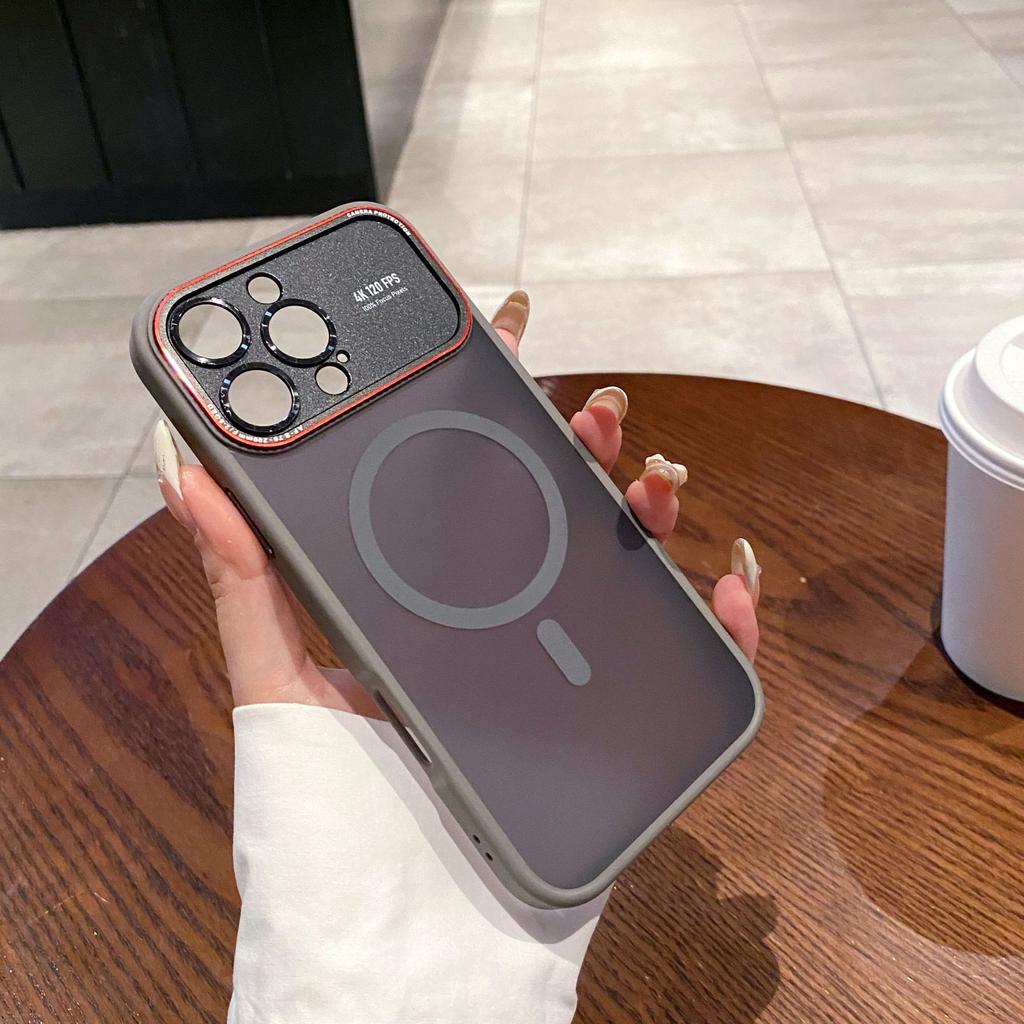 Applicable To IPhone17proMax Large Windows Leica Magnetic Phone Case Apple 16 Matte Skin Feeling 15 Protective Case