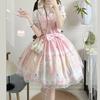 Cat Afternoon Tea Full Lolita Dress Genuine Jsk Strap Lolita Dress Loli Vestidos Elegantes Para Mujer