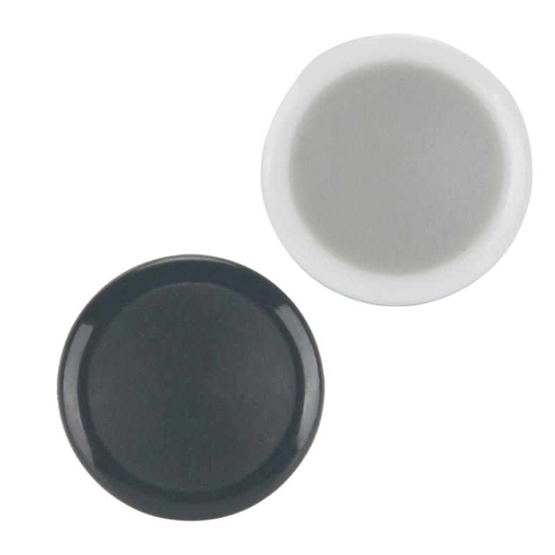 Handle Rocker Cap 3d Button Joystick Cover Handle Protector for PSV1000/PSV2000 - Black/White