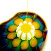 Silicone Mold Flow Painting Tools Flower Pour Cups Resin Mold DIY Drawing