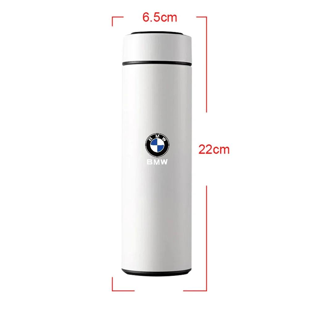 WFN5   Car Sticker 2025 Hot 1pc For BMW Performance M Thermos Bottle Smart Cup With Temperature Display 304 Stainless Steel Vacuum Insu