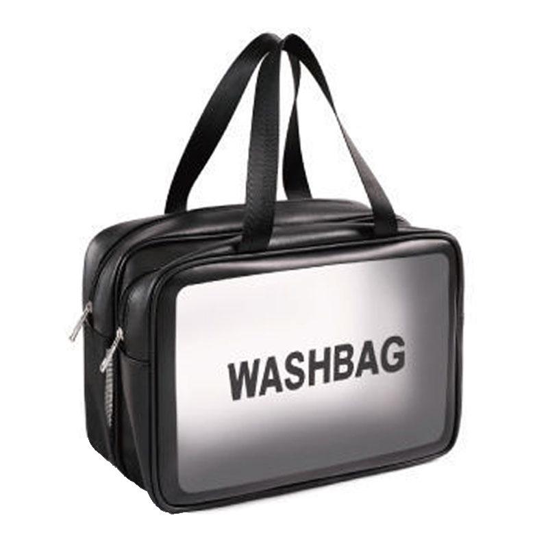 Large Capacity Waterproof Cosmetic & Travel Bag with Wet/Dry Separation