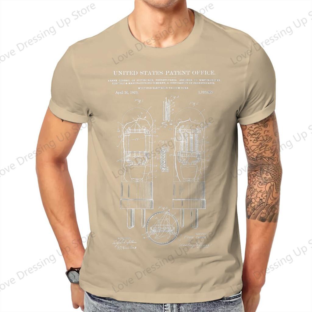 Vacuum Tube Electronic T Shirt Vintage Alternative Unisexs Tshirt Cotton Unisex Clothes