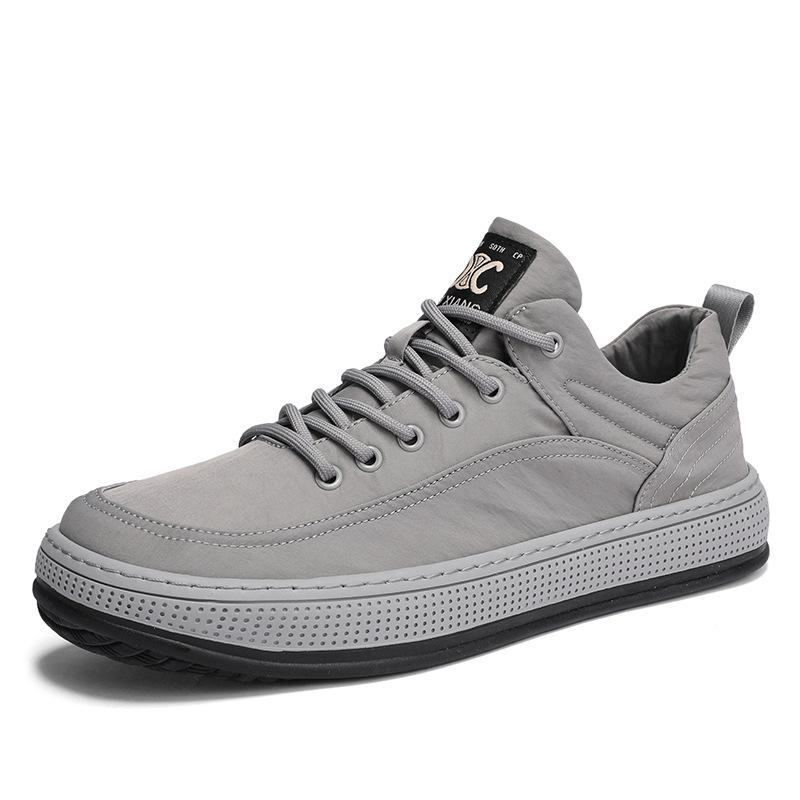 Sportmode Board Schuhe Frühling und Herbst Neue Atmungsaktive Canvas Schuhe Lässig Herren Koreanische Einzelne Schuhe Studenten Schnürung Stil