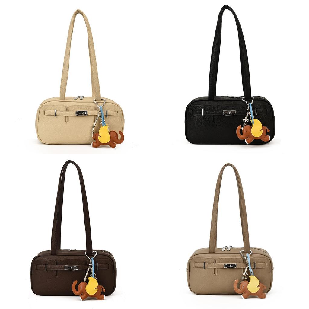 Pu Material City Style Small Crossbody Bag With Zipper Closure And Inner Pockets For Work