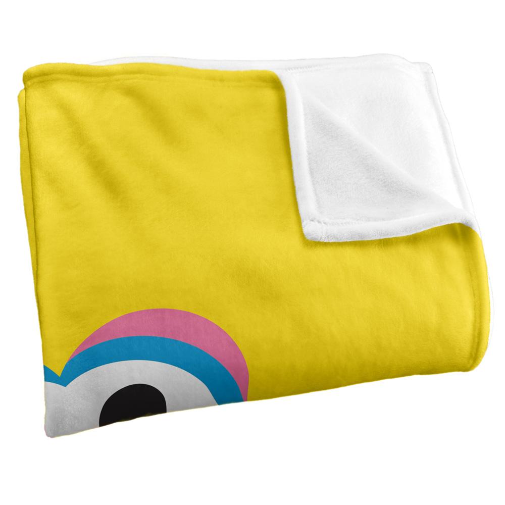 Sesame Street Head Big Bird Blanket