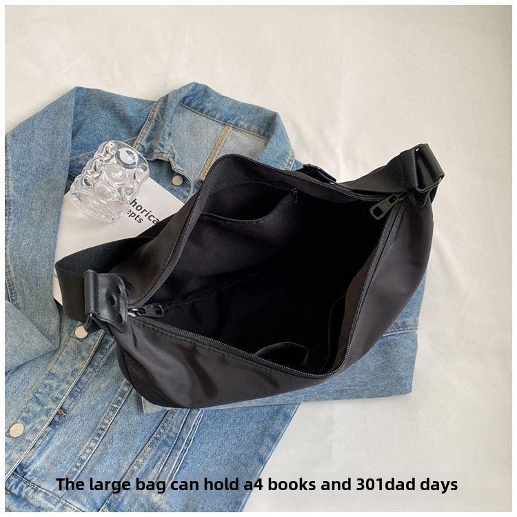 2025 Αδιάβροχη Τσάντα Ντενιέ Oxford Ημισελήνου Σχήματος Κινέζικου Ρολού: Στυλάτη Τσάντα Ώμου & Ταχυδρόμου Άνοιξη/Καλοκαίρι