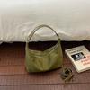 Suede Velvet Women's Large Capacity Crossbody Tote Bag - Winter Solid Color Casual Handbag