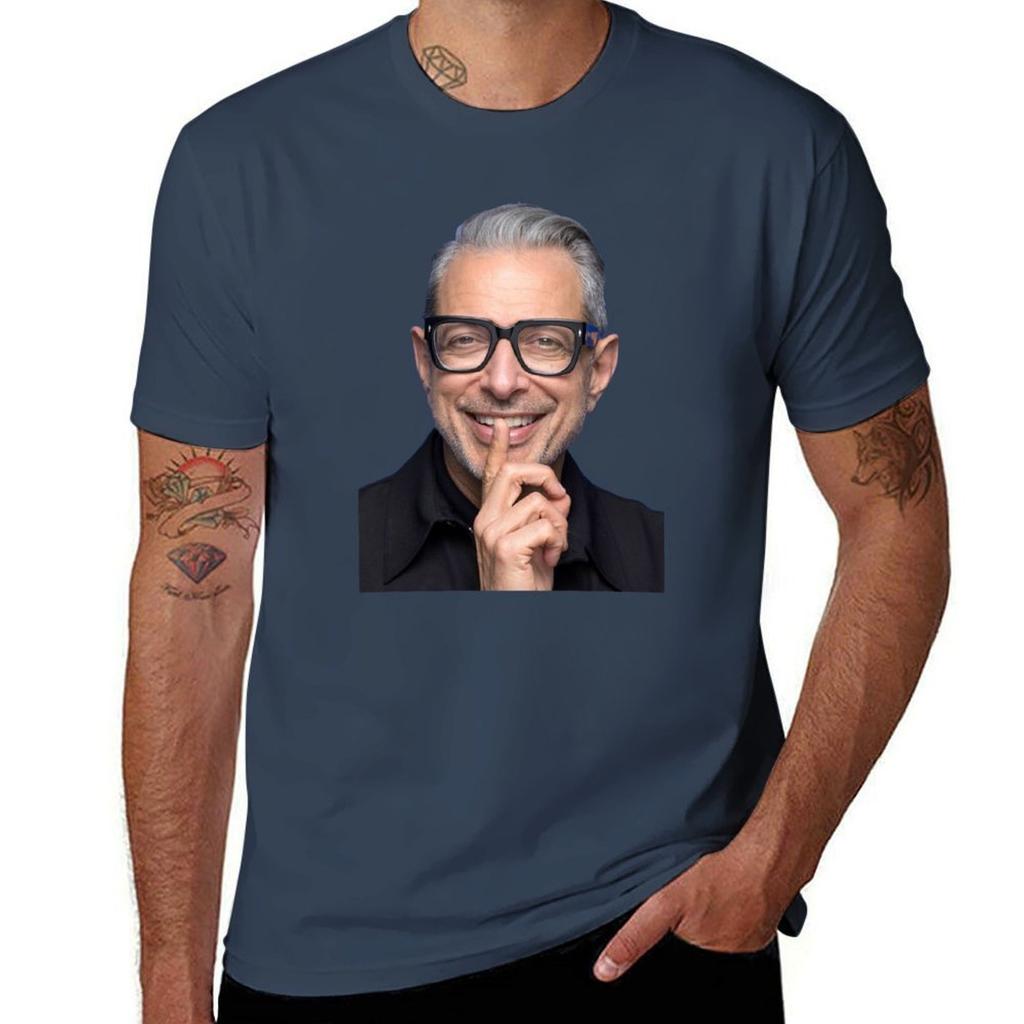 Jeff Goldblum Funny Tshirt Big And Tall Casual Tshirt