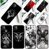 Gothic Witch Satan Phone Case For iPhone 16 15 13 11 12 14 Pro Max Mini X XR XS Max Plus Soft Cover