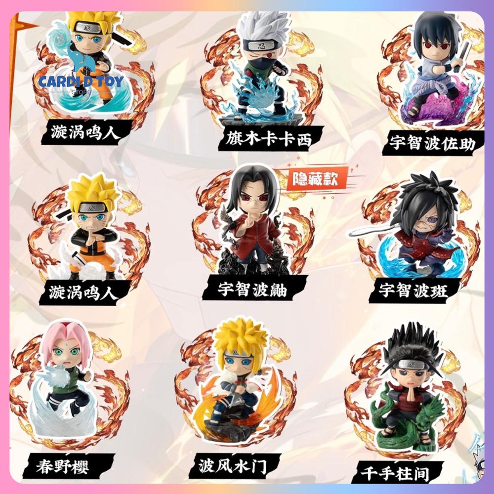 Naruto Blind Box Final Battle Series Mystery Box Itachi Uchiha Action Figure Madara Uchiha Model Gaara Gift