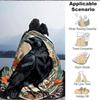 1PC Raven Ornament Blanket, Throw For Sofa, Bed, Travel, Printing Blanket With Soft And Warm Fabric yy250918141