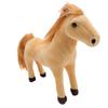 Horse Plush Toy Realistic Soft Comfortable Multifunctional Horse Stuffed Animal Doll for Sofa Bed