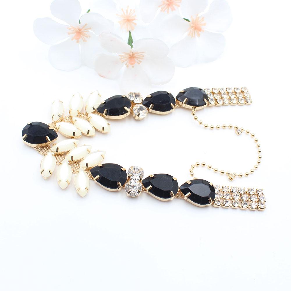 1 Piece of 125 * 170MM Horse Eye Water Drop Shoe Chain Clothing Decoration Buckle DIY Hand Sewn Beach Flip Flops Chain Decoratio