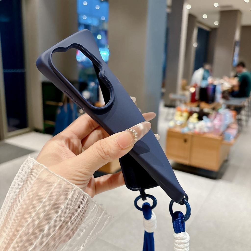 Soft Silicone Lanyard Rope Candy Case For Samsung Galaxy S26 Edge S25 S24 S23 Ultra Plus FE A17 A07 A56 A36 A26 A55 Cover