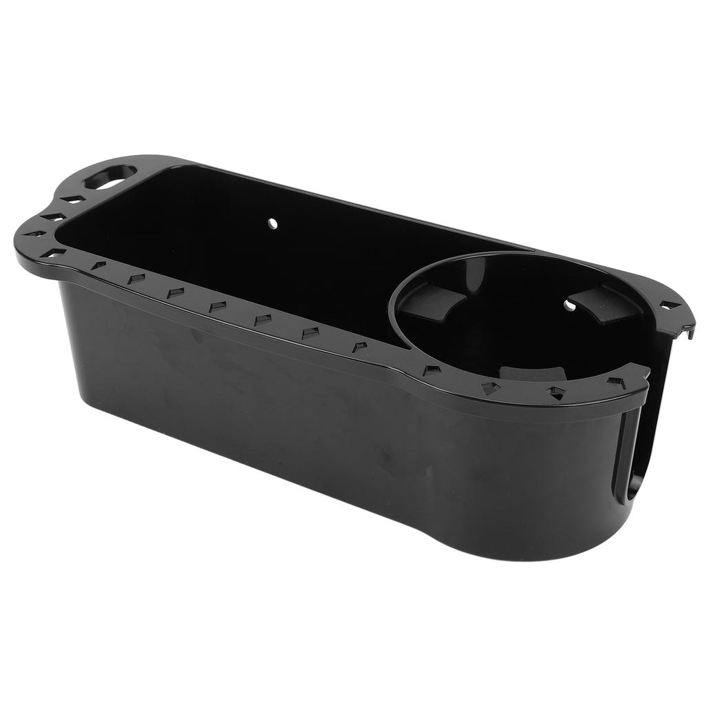 Boat Cup Holder Multifunctional Boat Fishing Accessories Organizer with Rubber Tab for Jon Boat Bass Boat Kayak Pontoon