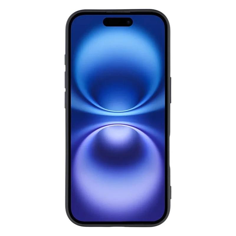 For iPhone 17 Phone Case WANLONFENG RB2 Series TPU Back Cover with Tempered Glass